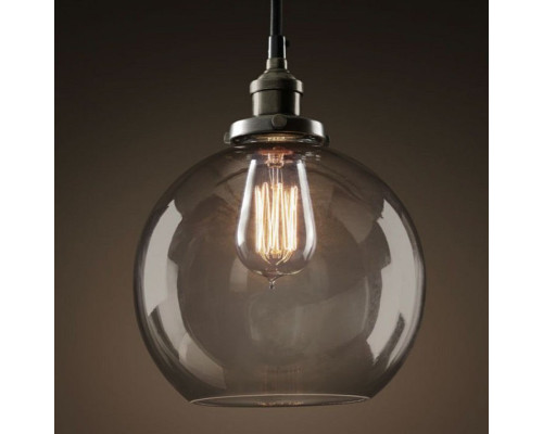 Подвесной светильник Imperiumloft Loft Clear Glass Sphere Cloche 40.189 Подвесной светильник Imperiumloft Loft Clear Glass Sphere Cloche 40.189
