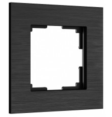 Рамка на 1 пост Werkel AluMax черный алюминий W0013508
