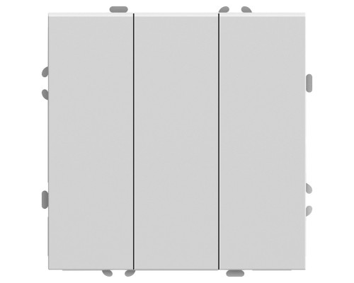 Выключатель трехклавишный без рамки Stekker RSW10-5108-01 49870 Выключатель трехклавишный без рамки Stekker RSW10-5108-01 49870