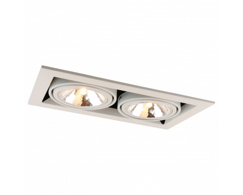 Встраиваемый светильник Arte Lamp Cardani Semplice A5949PL-2WH Встраиваемый светильник Arte Lamp Cardani Semplice A5949PL-2WH