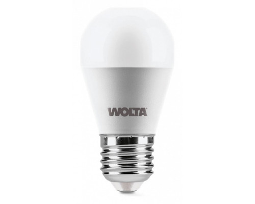 Лампа светодиодная Wolta  E27 10Вт 6500K 25W45GL10E27