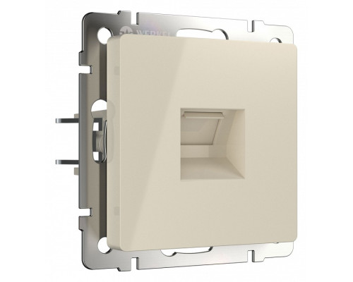 Розетка Ethernet RJ-45 без рамки Werkel слоновая кость W1181003 Розетка Ethernet RJ-45 без рамки Werkel слоновая кость W1181003
