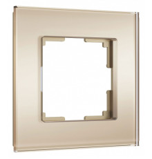 Рамка на 1 пост Werkel Senso (шампань, стекло soft-touch) W0013111