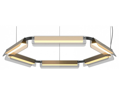 Подвесная люстра Maytoni Flat MOD296PL-L60BS3K Подвесная люстра Maytoni Flat MOD296PL-L60BS3K