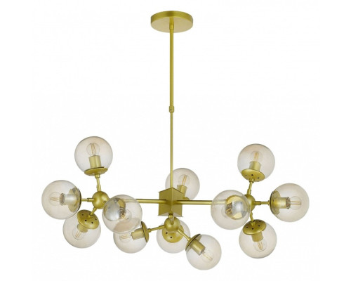Люстра на штанге LUMINA DECO LDP 160-12 GD Люстра на штанге LUMINA DECO LDP 160-12 GD