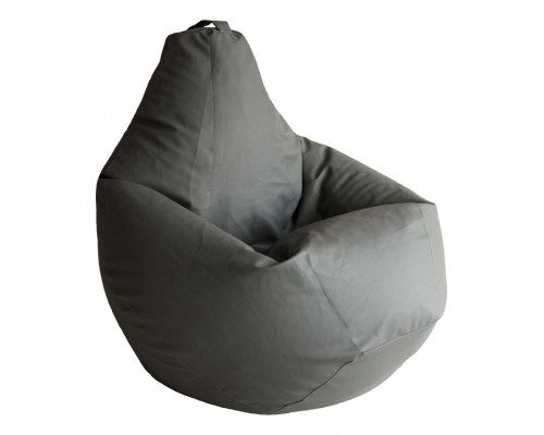 Кресло-мешок Серая ЭкоКожа 2XL 135*95 см Кресло-мешок Серая ЭкоКожа 2XL 135*95 см