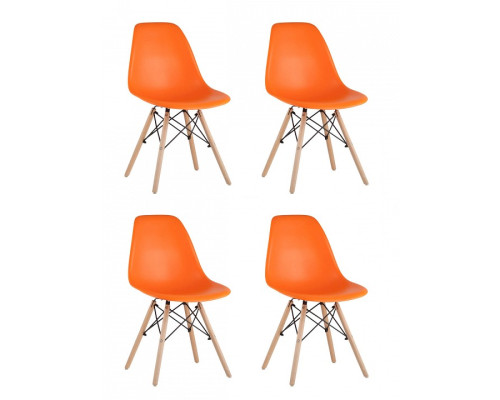 Набор из 4 стульев Eames Набор из 4 стульев Eames