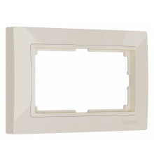 Рамка для двойной розетки Werkel Snabb Basic (слоновая кость) W0082003