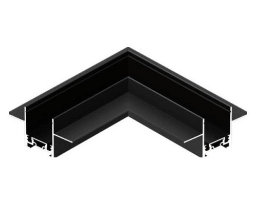 Соединитель угловой L-образный для треков встраиваемых Aployt Magnetic track 48 APL.0182.00.04 Соединитель угловой L-образный для треков встраиваемых Aployt Magnetic track 48 APL.0182.00.04