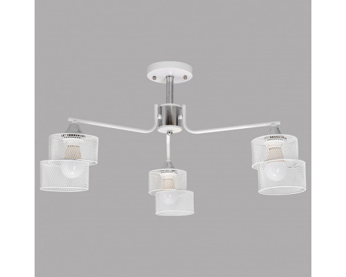 Люстра на штанге Imex MD.4252 MD.4252-3-S-WH+CH Люстра на штанге Imex MD.4252 MD.4252-3-S-WH+CH