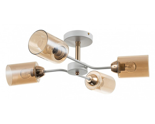Люстра на штанге Escada Vertigo 1131/4P White/Gold Люстра на штанге Escada Vertigo 1131/4P White/Gold