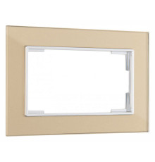 Рамка для двойной розетки Arte Milano am-503.02 503.02-double.shampan