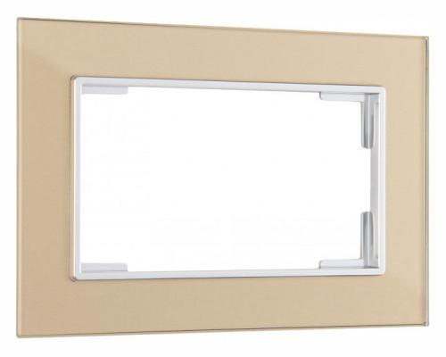 Рамка для двойной розетки Arte Milano am-503.02 503.02-double.shampan