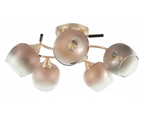 Потолочная люстра Arte Milano AMALFI-324985 324985/5 FG+BK Потолочная люстра Arte Milano AMALFI-324985 324985/5 FG+BK