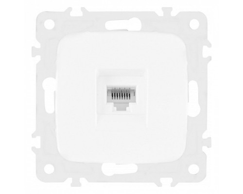 Розетка Ethernet RJ-45 без рамки Arte Milano am-205 205.45-1.white Розетка Ethernet RJ-45 без рамки Arte Milano am-205 205.45-1.white