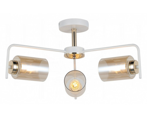 Люстра на штанге ILLUMICO IL8248-3COU-79 WH GD Люстра на штанге ILLUMICO IL8248-3COU-79 WH GD