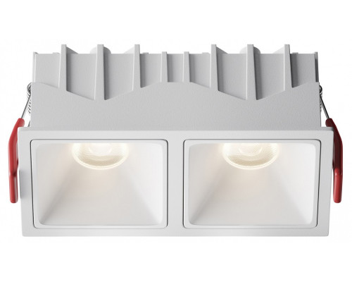 Встраиваемый светильник Maytoni Alfa LED DL043-02-10W4K-SQ-W-1 Встраиваемый светильник Maytoni Alfa LED DL043-02-10W4K-SQ-W-1