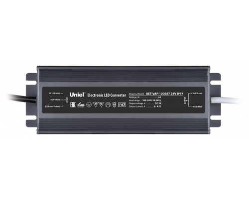 Блок питания с проводом Uniel UET-VAF UL-00009367 Блок питания с проводом Uniel UET-VAF UL-00009367