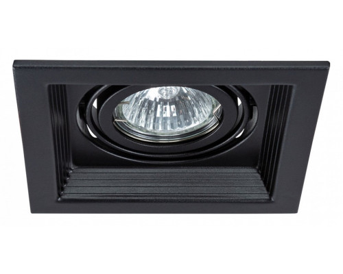 Встраиваемый светильник Arte Lamp Canis A6661PL-1BK Встраиваемый светильник Arte Lamp Canis A6661PL-1BK