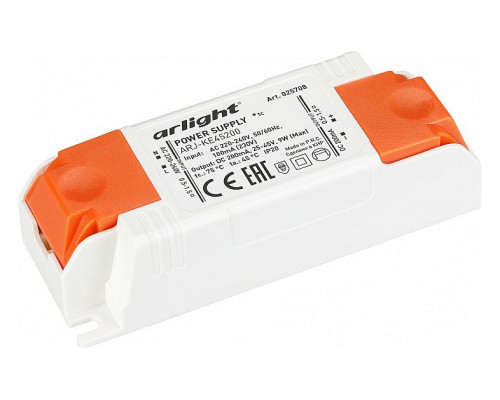 Блок питания Arlight ARJ 025708 Блок питания Arlight ARJ 025708