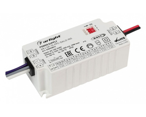 Блок питания с проводом Arlight ARJ-SP 030908(1) Блок питания с проводом Arlight ARJ-SP 030908(1)
