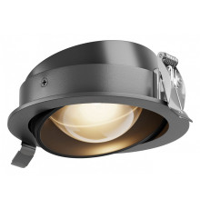 Встраиваемый светильник Maytoni Lens DL105-12W3K-B