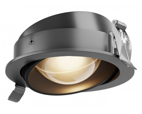 Встраиваемый светильник Maytoni Lens DL105-12W3K-B