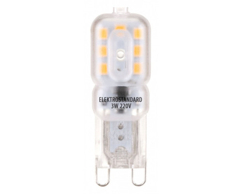 Лампа светодиодная Elektrostandard G9 LED G9 3Вт 3300K a049866 Лампа светодиодная Elektrostandard G9 LED G9 3Вт 3300K a049866