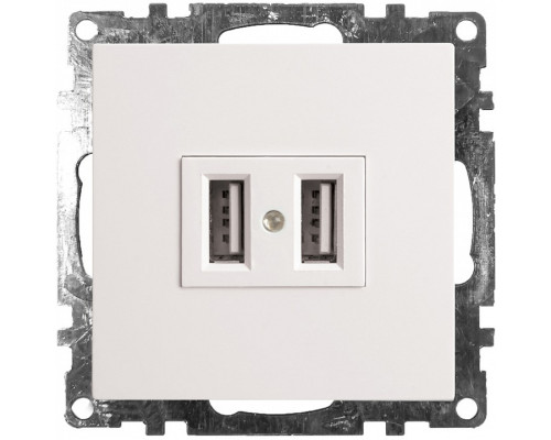 Розетка USB, без рамки Stekker Катрин 39686 Розетка USB, без рамки Stekker Катрин 39686