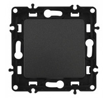 Выключатель проходной одноклавишный без рамки Arte Milano 217 217.32-1.black