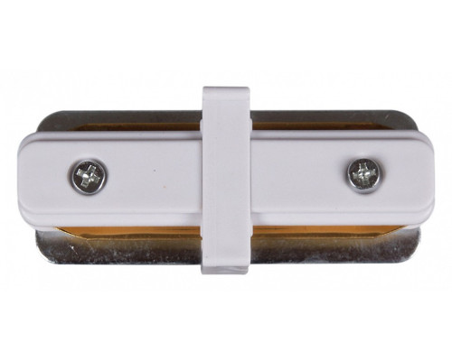 Соединитель линейный для треков RL 06037 straight connector WT Соединитель линейный для треков RL 06037 straight connector WT