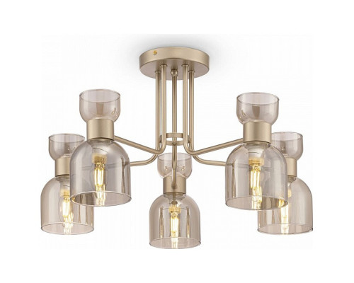 Потолочная люстра Freya Isla FR5094PL-05G Потолочная люстра Freya Isla FR5094PL-05G
