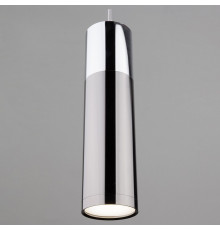 Подвесной светильник Eurosvet Double Topper 50135/1 LED хром/черный жемчуг