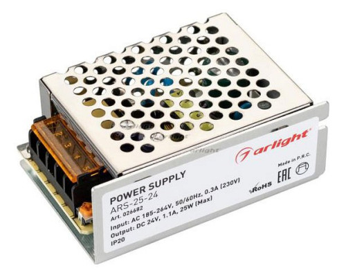Блок питания Arlight ARS-25-24 026682 Блок питания Arlight ARS-25-24 026682