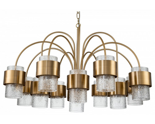 Подвесная люстра Indigo Eleganza 12019/A/12P Brass Подвесная люстра Indigo Eleganza 12019/A/12P Brass