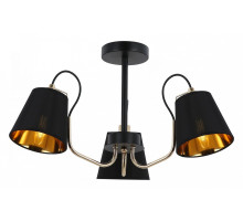 Люстра на штанге ILLUMICO  IL6120-3COU-79 BK GD