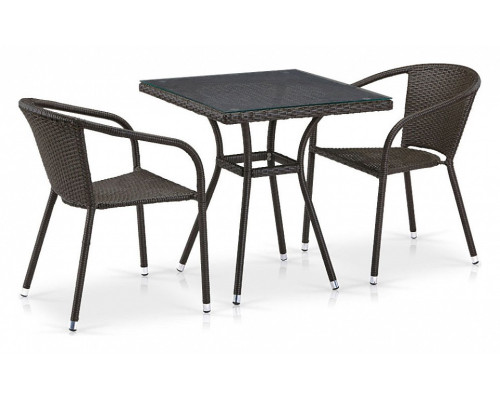 Набор уличный T282BNT/Y137C-W53 Brown 2Pcs Набор уличный T282BNT/Y137C-W53 Brown 2Pcs
