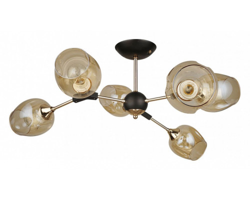 Люстра на штанге Arte Lamp Seppia A4211PL-6BK Люстра на штанге Arte Lamp Seppia A4211PL-6BK