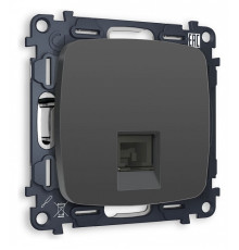Розетка Ethernet RJ-45 и со шторками, без рамки Ambrella Volt Quant MO912010