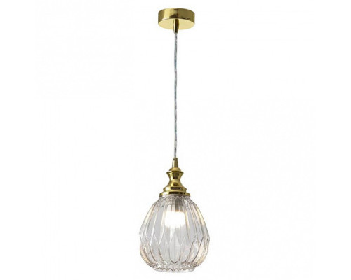 Подвесной светильник Newport 6140 6142/S gold/clear Подвесной светильник Newport 6140 6142/S gold/clear