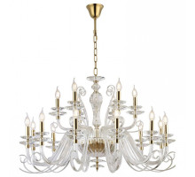 Подвесная люстра Newport ANNABELLE 8576+12/C gold polished