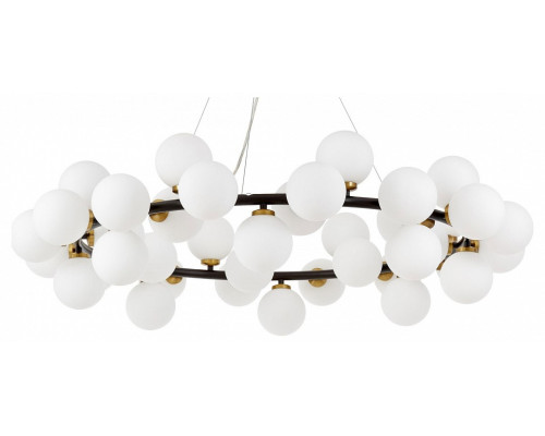 Подвесная люстра LUMINA DECO MARSIADA LDP 6033-40 BK+MD Подвесная люстра LUMINA DECO MARSIADA LDP 6033-40 BK+MD