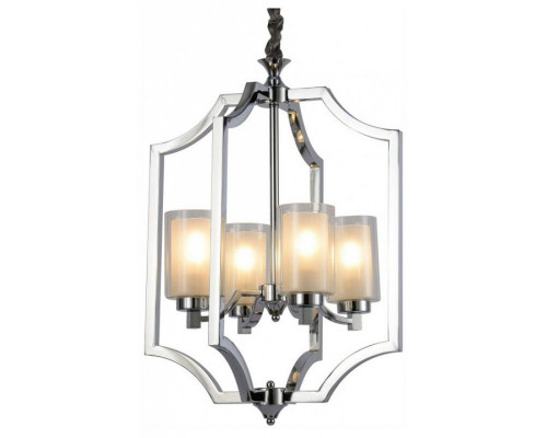 Подвесная люстра LUMINA DECO Vigatto LDP 1224-4 CHR Подвесная люстра LUMINA DECO Vigatto LDP 1224-4 CHR