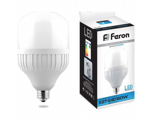 Лампа светодиодная Feron Saffit LB-65 E27-E40 60Вт 6400K 25782 Лампа светодиодная Feron Saffit LB-65 E27-E40 60Вт 6400K 25782