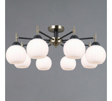 Люстра на штанге ILLUMICO TRENTO IL0579-8CSQ-25 BK AB TRENTO