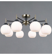 Люстра на штанге ILLUMICO TRENTO IL0579-8CSQ-25 BK AB TRENTO