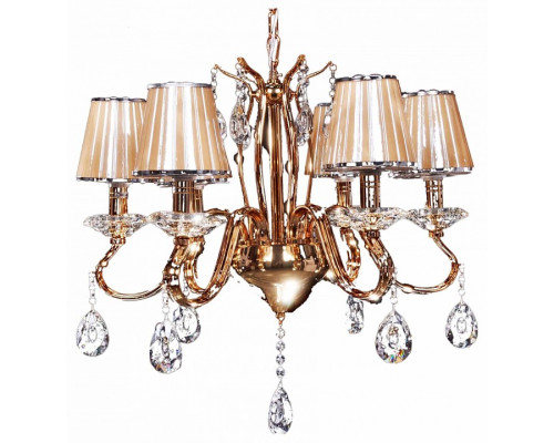 Подвесная люстра LUMINA DECO Finezzia LDP 9267-6 GD Подвесная люстра LUMINA DECO Finezzia LDP 9267-6 GD