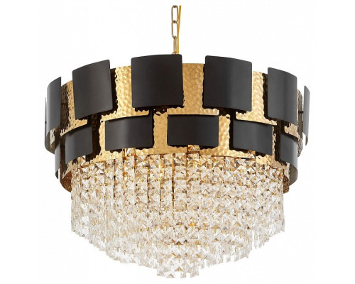 Подвесная люстра LUMINA DECO MOLINA LDP 7045-600 BK+GD Подвесная люстра LUMINA DECO MOLINA LDP 7045-600 BK+GD