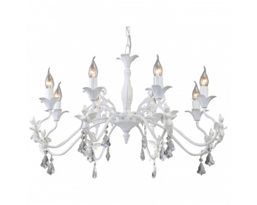 Подвесная люстра Arte Lamp Angelina A5349LM-8WH Подвесная люстра Arte Lamp Angelina A5349LM-8WH