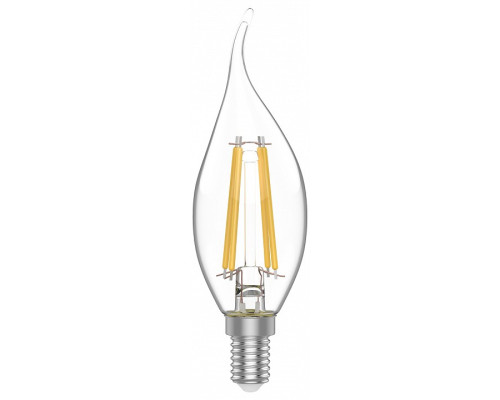 Лампа светодиодная Gauss Basic Filament E14 4.5Вт 4100K 1041125 Лампа светодиодная Gauss Basic Filament E14 4.5Вт 4100K 1041125